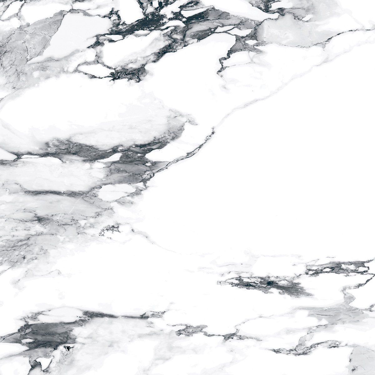 Charlie White Marble Matt Porcelain Tile 600x600mm