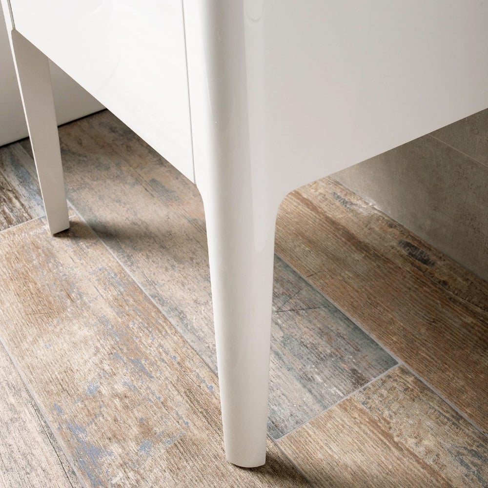 Stonehouse Gloss White Vanity Unit with Integrated Basin 600mm