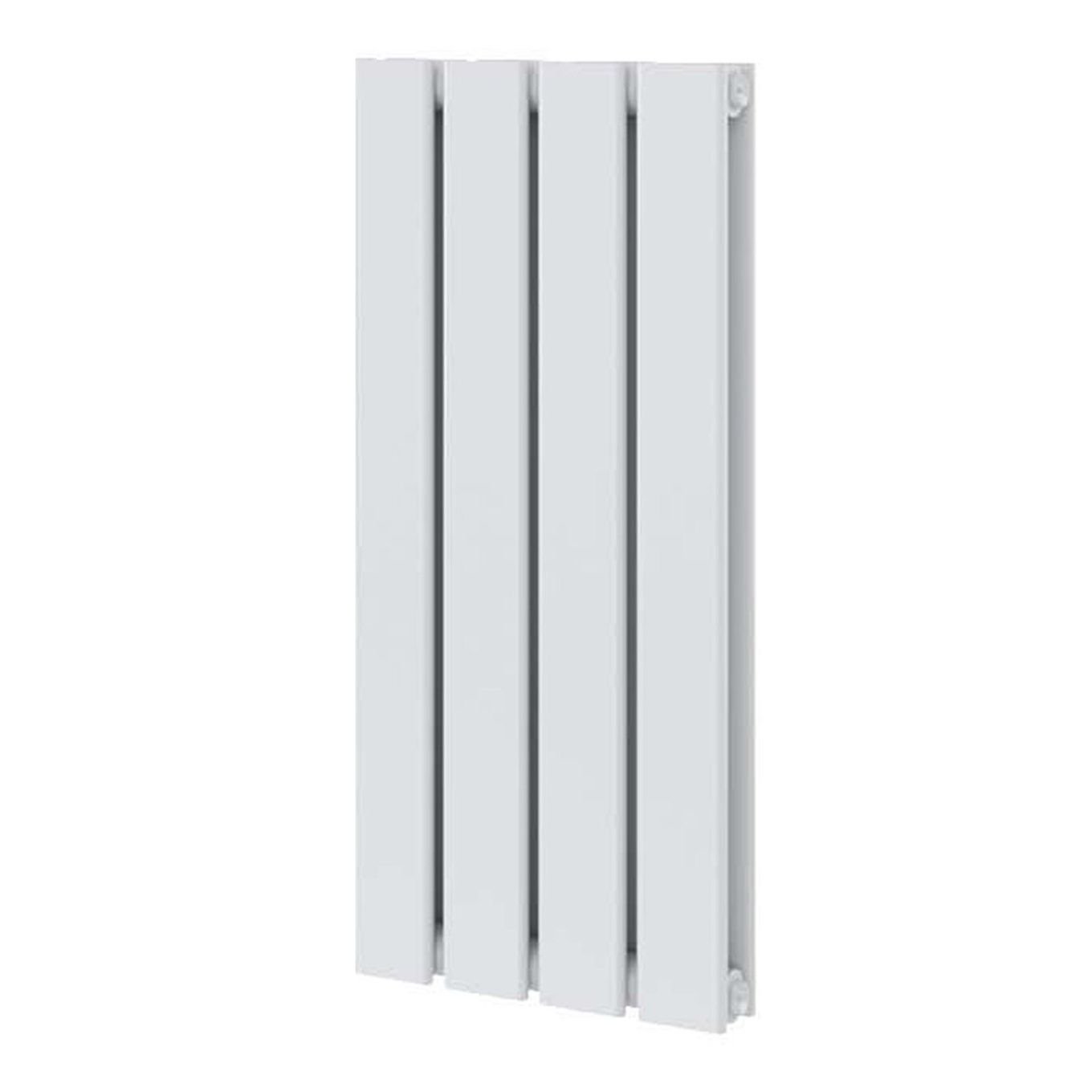 Perth White Double Vertical Flat Panel Radiator 600x272mm