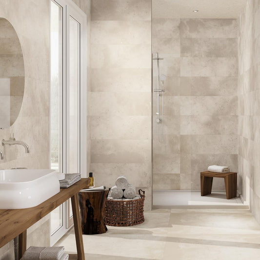 Mirador Taupe Matt Ceramic Stone Tile 300x900mm