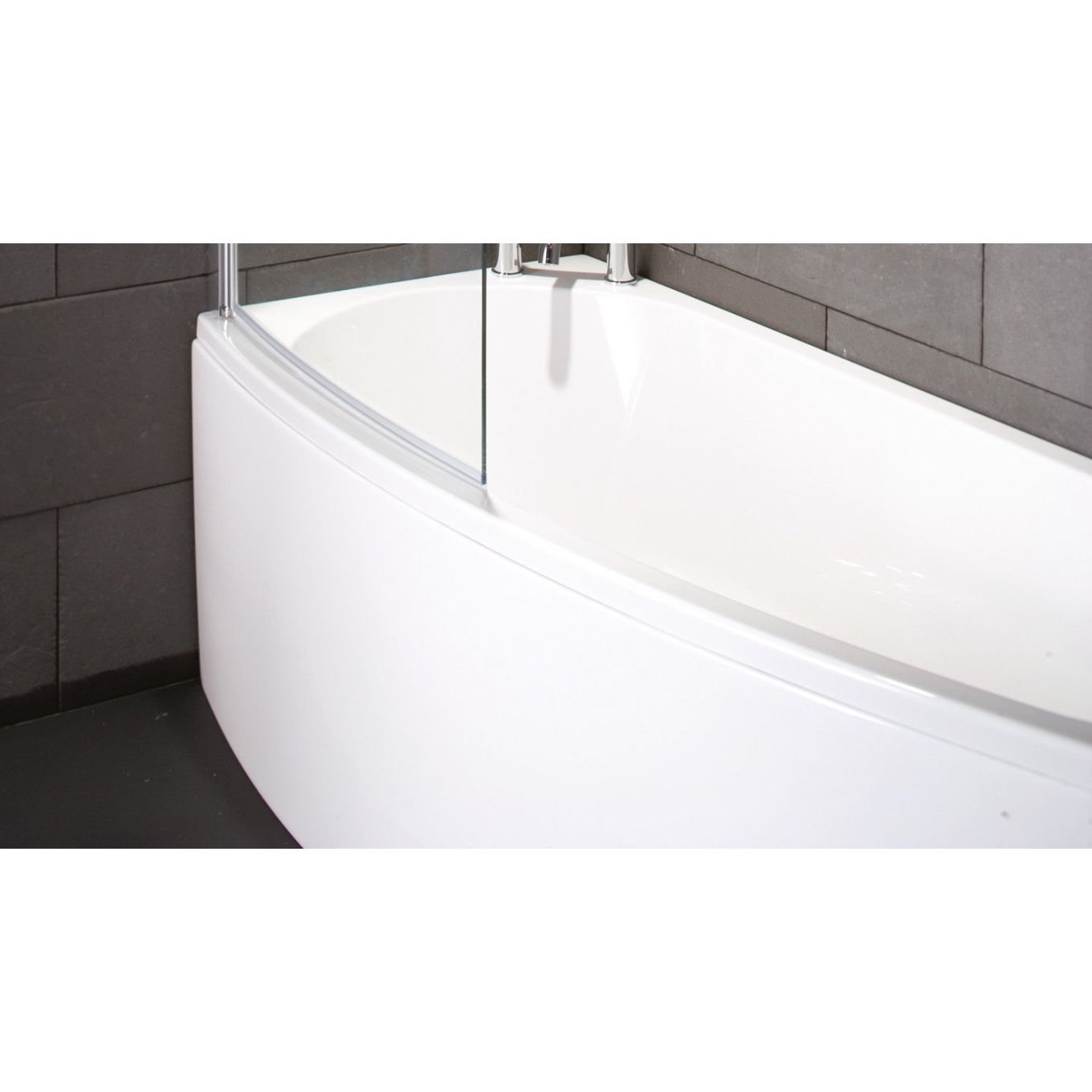Compact Right Hand Space Saver Reinforced Bath