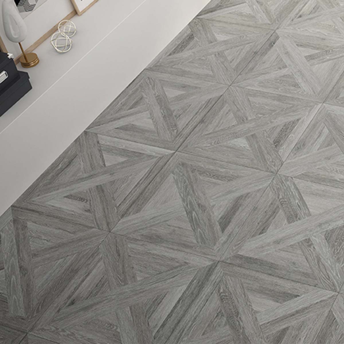 Parker Shadow Wood Effect Matt Porcelain Tile 590x590mm