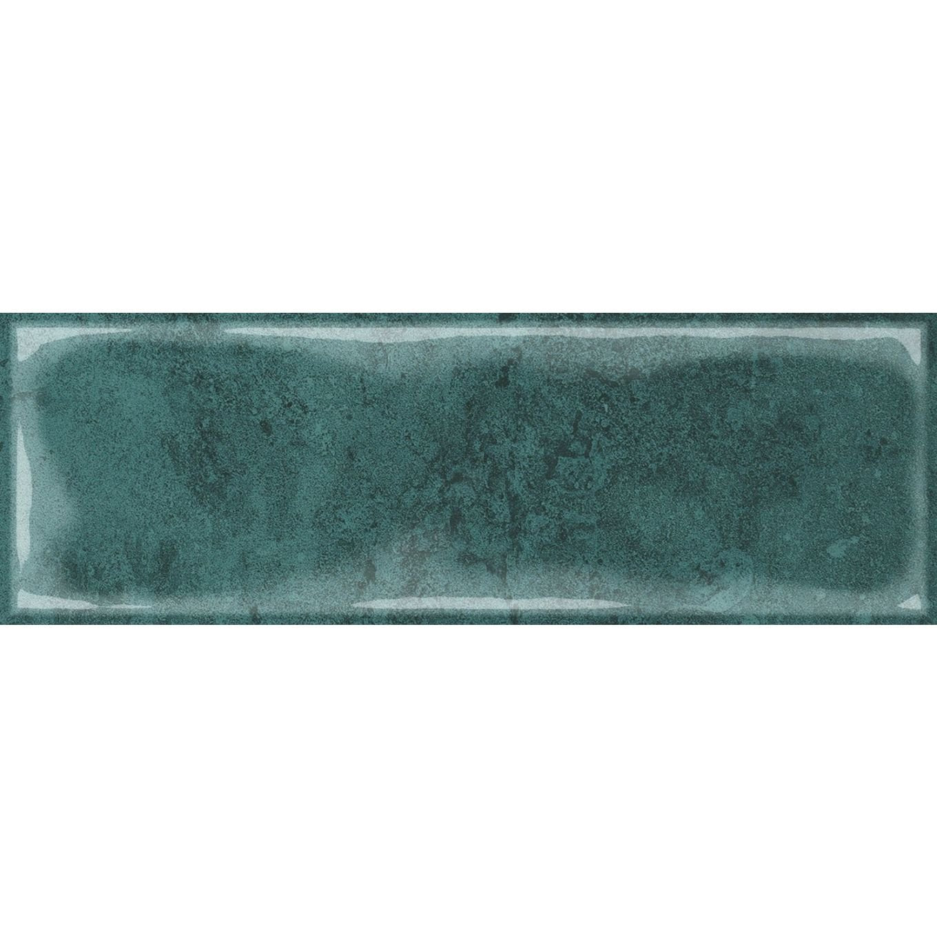 Lugano Green Ceramic Brick Tile 100x300mm