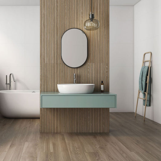 Madera Decor Miel Matt Ceramic Slatted Wood Tile 1200x400mm