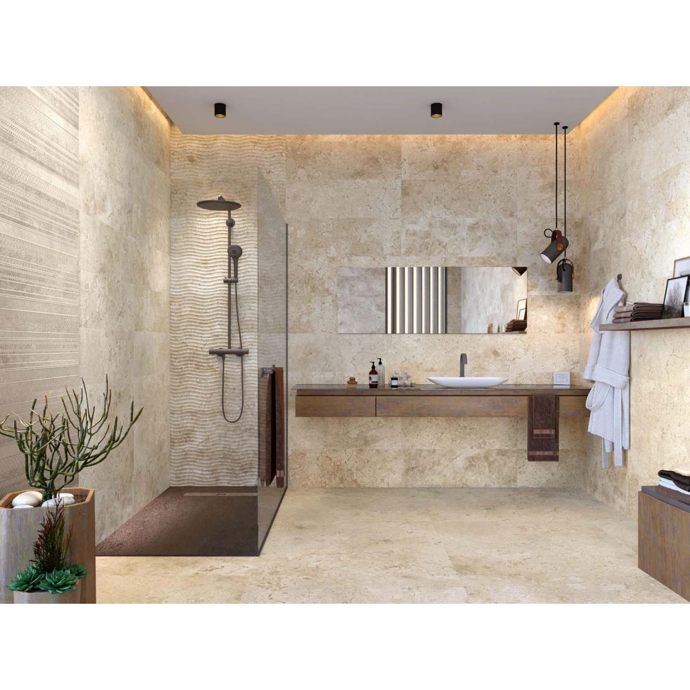 Gettysburg Caramel Matt Porcelain Tile 1000x1000mm