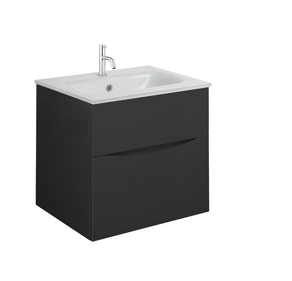 Glide II 500 Unit & Ice White Glass Basin