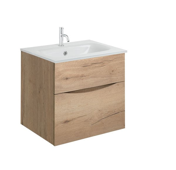 Glide II 500 Unit & Ice White Glass Basin