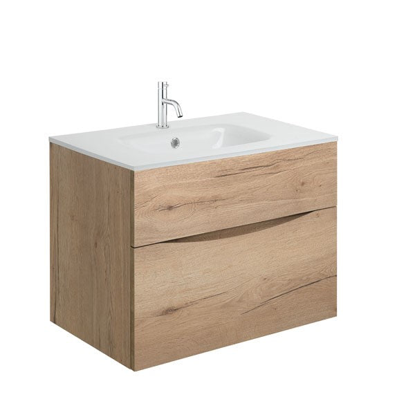Glide II 700 Unit & Ice White Glass Basin