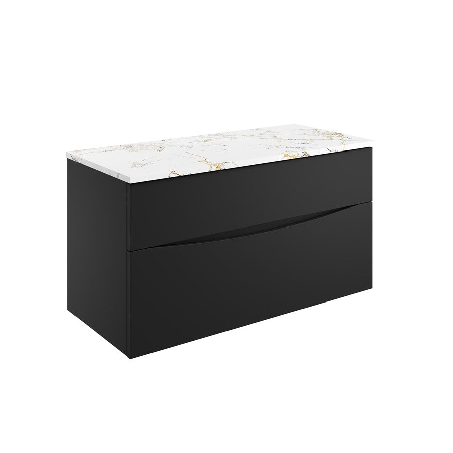 Glide II 1000 Unit with Gold Vein Estatuario Worktop