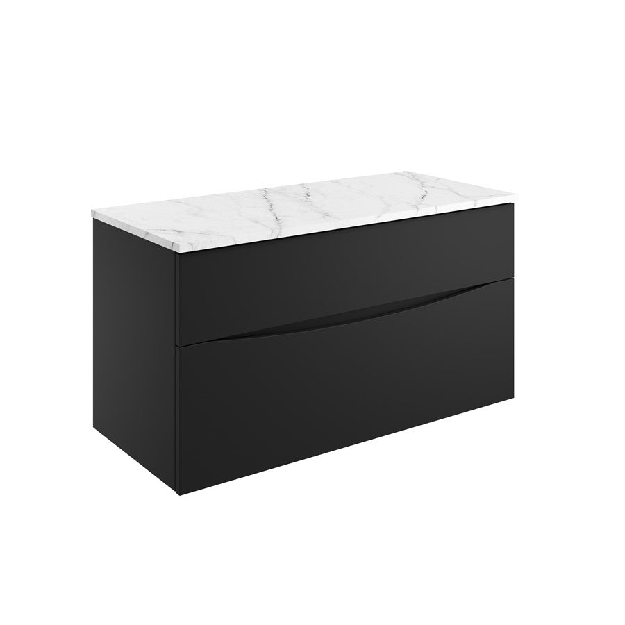Glide II 1000 Unit & Marble Effect Worktop