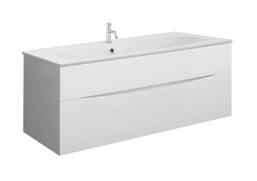 Glide II 1000 Unit with Matt White Basin