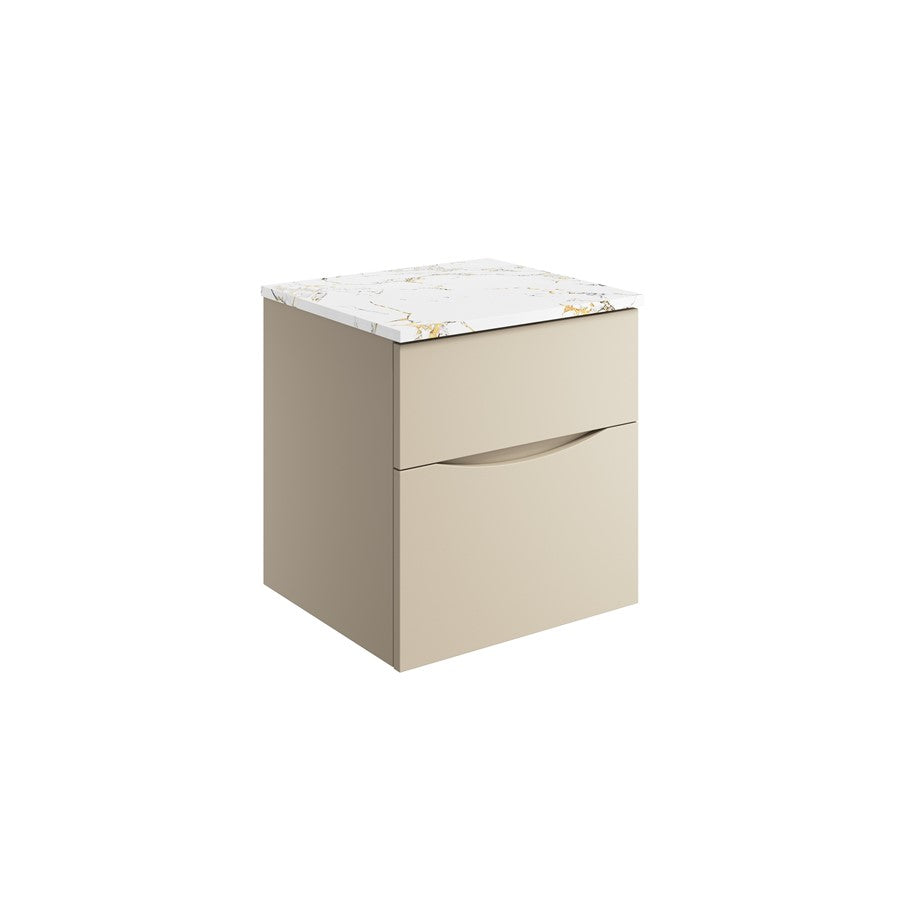 Glide II 500 Unit with Gold Vein Estatuario Worktop