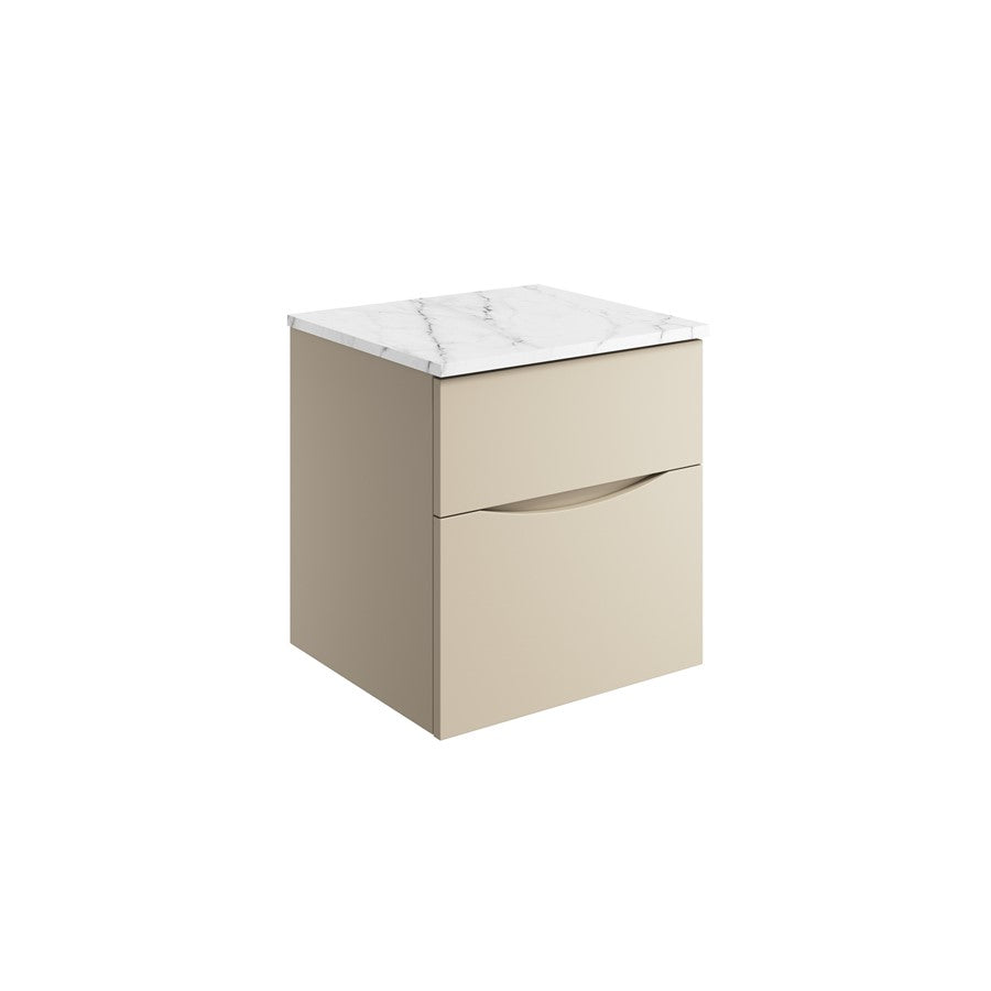 Glide II 500 Unit & Marble Effect Worktop