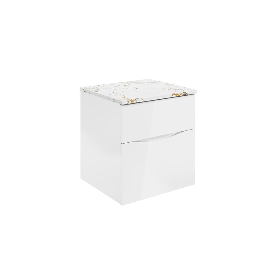 Glide II 500 Unit with Gold Vein Estatuario Worktop