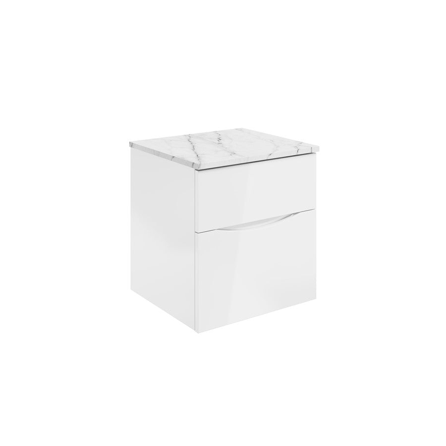 Glide II 500 Unit & Marble Effect Worktop