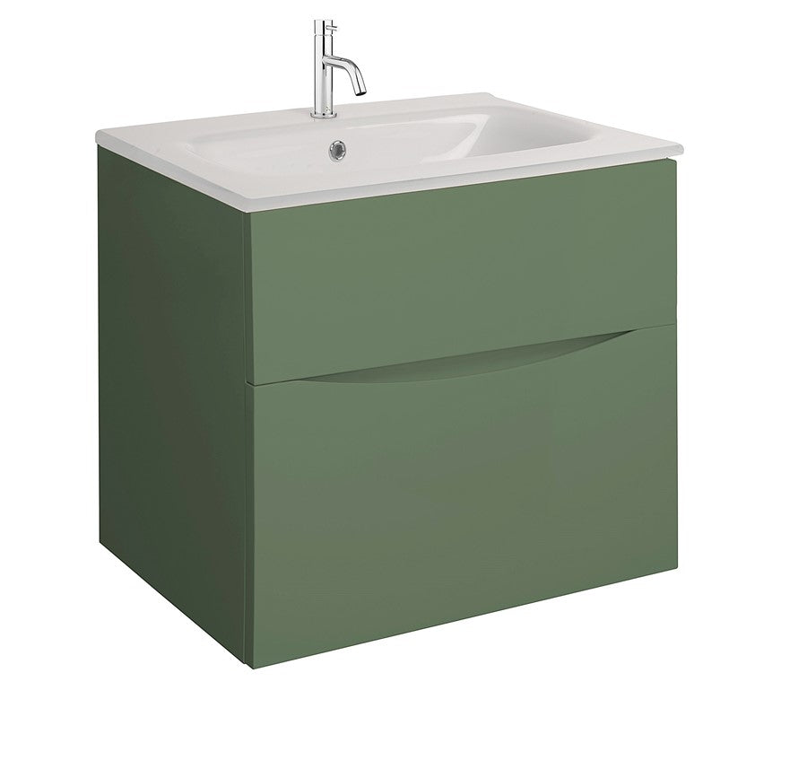 Glide II 600 Unit with Ice White Glass Basin