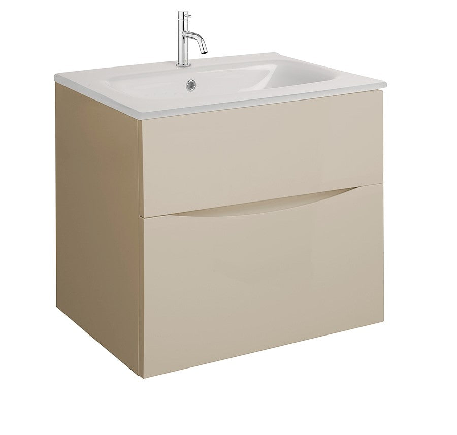 Glide II 600 Unit with Ice White Glass Basin