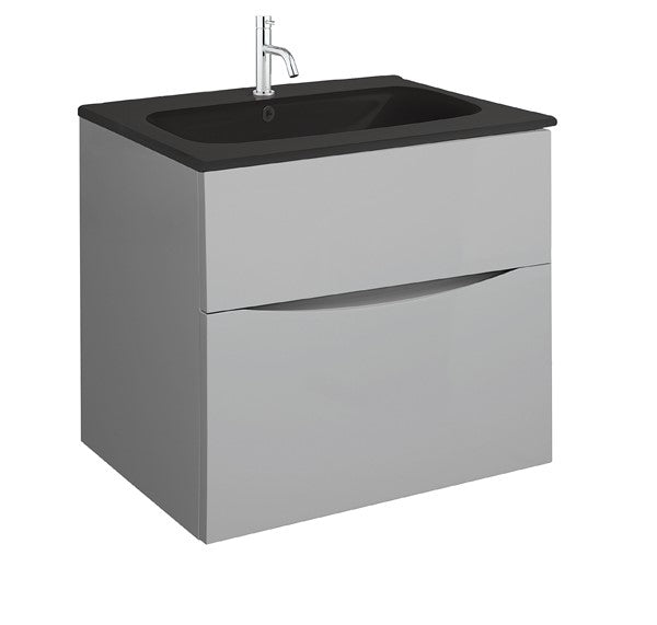 Glide II 600 Unit with Midnight Black Glass Basin
