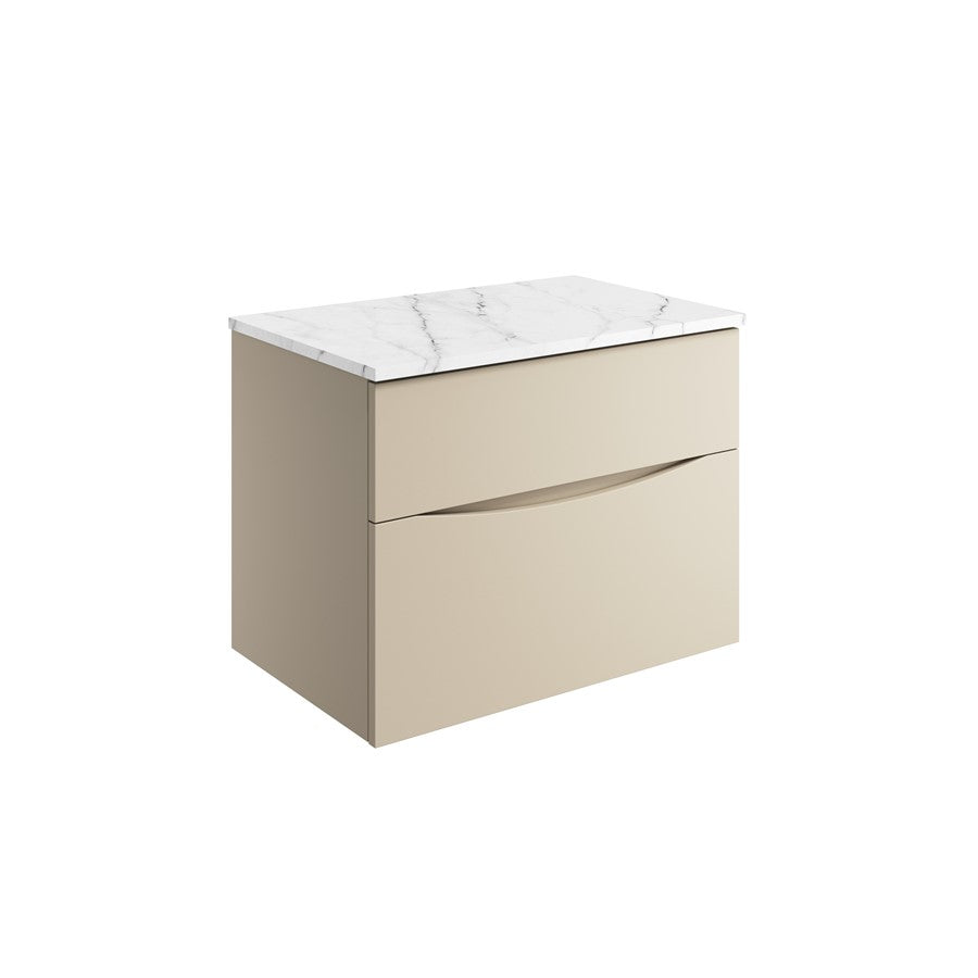 Glide II 700 Unit & Marble Effect Worktop