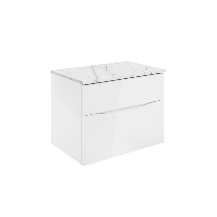 Glide II 700 Unit & Marble Effect Worktop