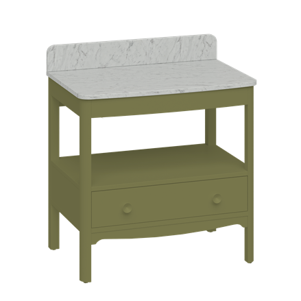 Guild 850 Furniture Unit with Carrara Worktop
