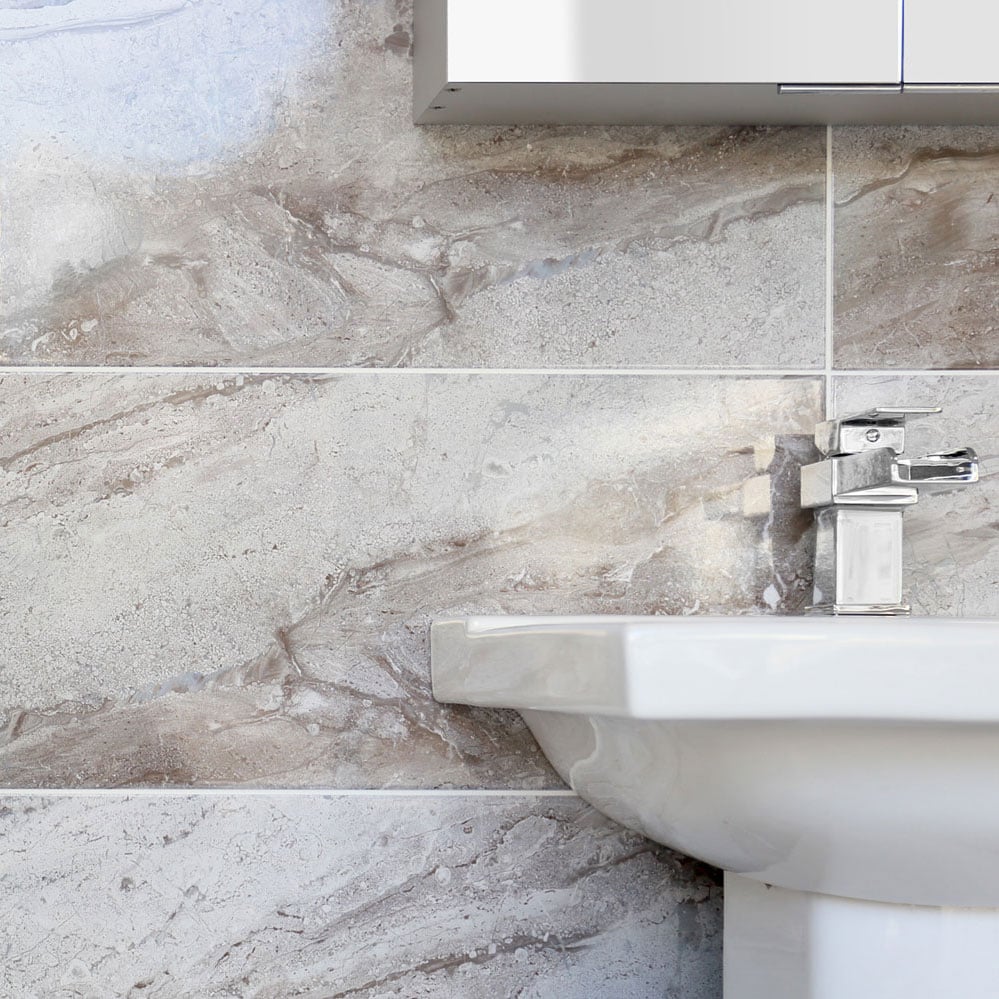 Heidi Anthracite Ceramic Tile 300x600mm