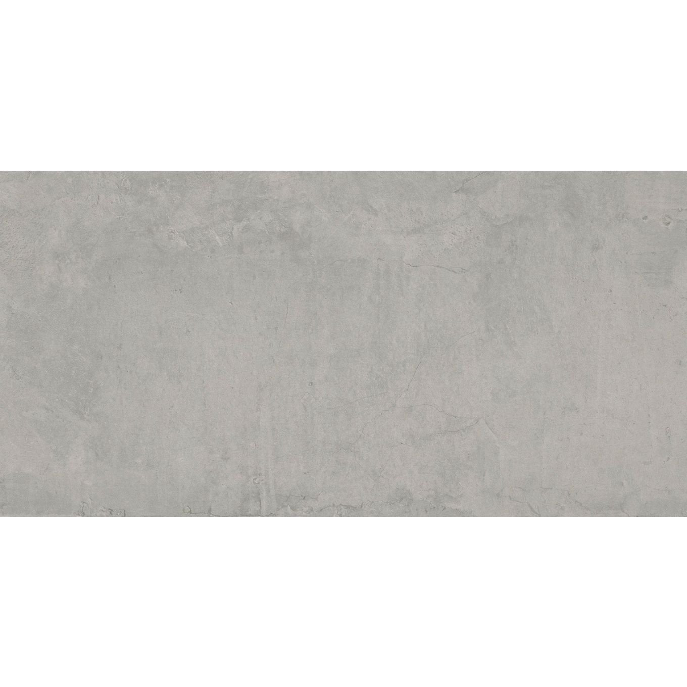 Donovan Silver Concrete Effect Porcelain Tile 600x1200mm