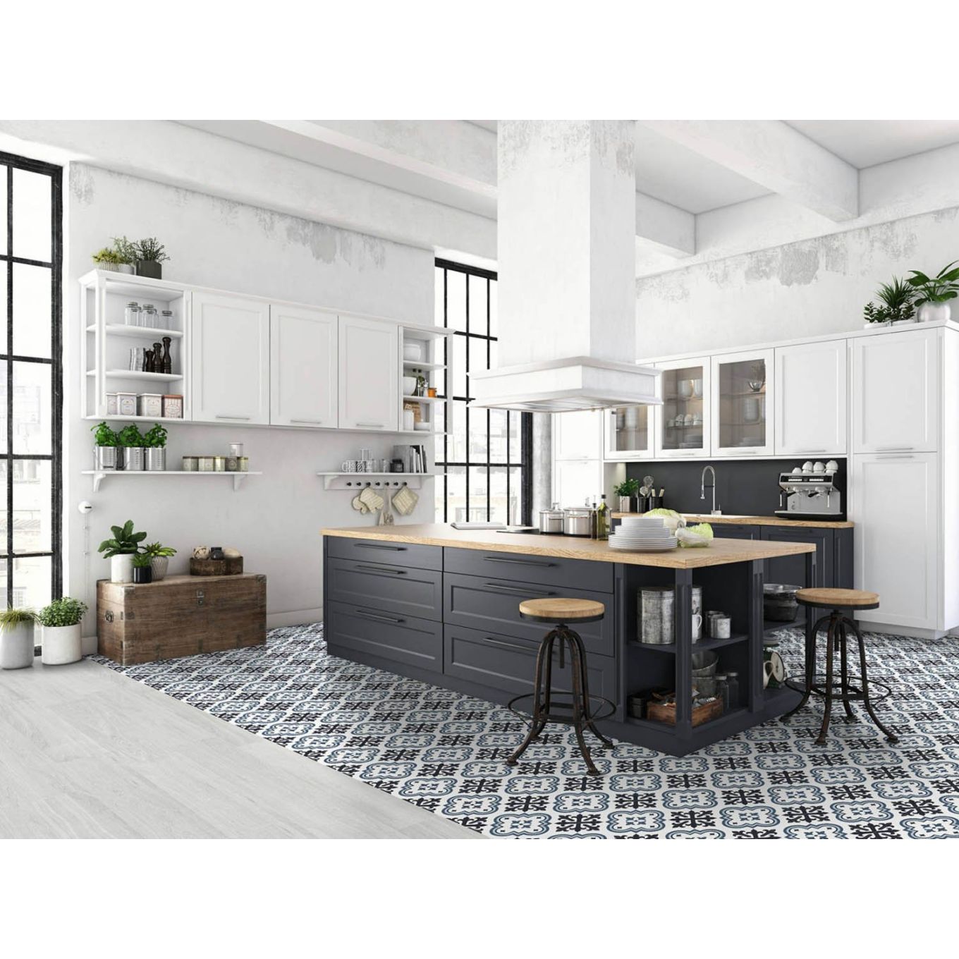 Encino Rivoli Matt Porcelain Tile 250x250mm