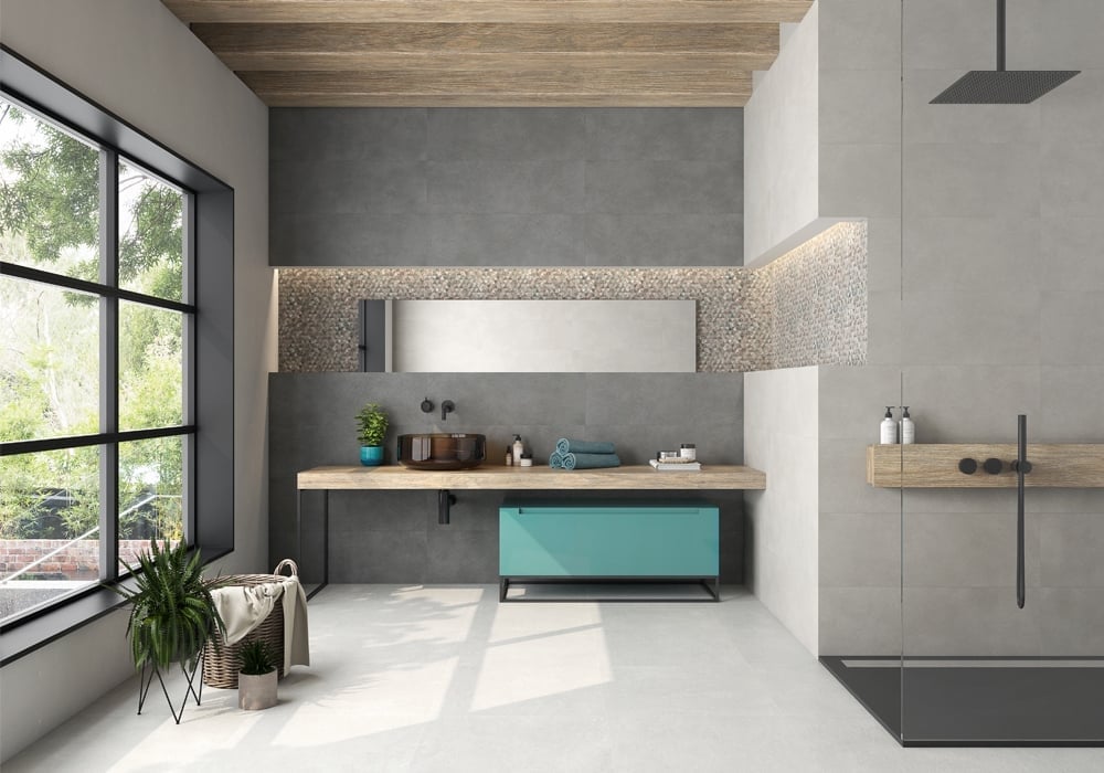 Como Blanco Matt Ceramic Tile 300x900mm