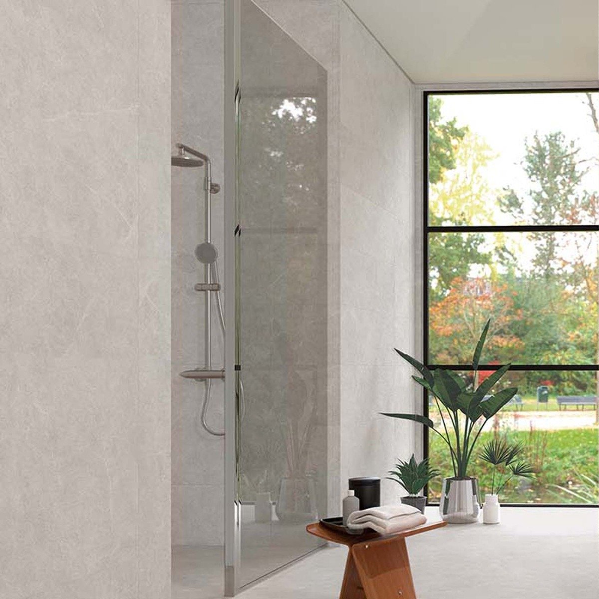 Meribel Moon Matt Porcelain Tile 800x800mm