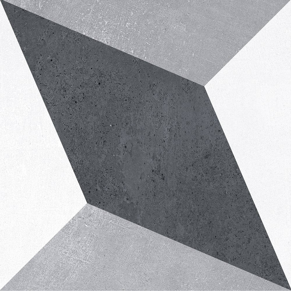 Palermo Mix 4 Matt Porcelain Tile 200x200mm