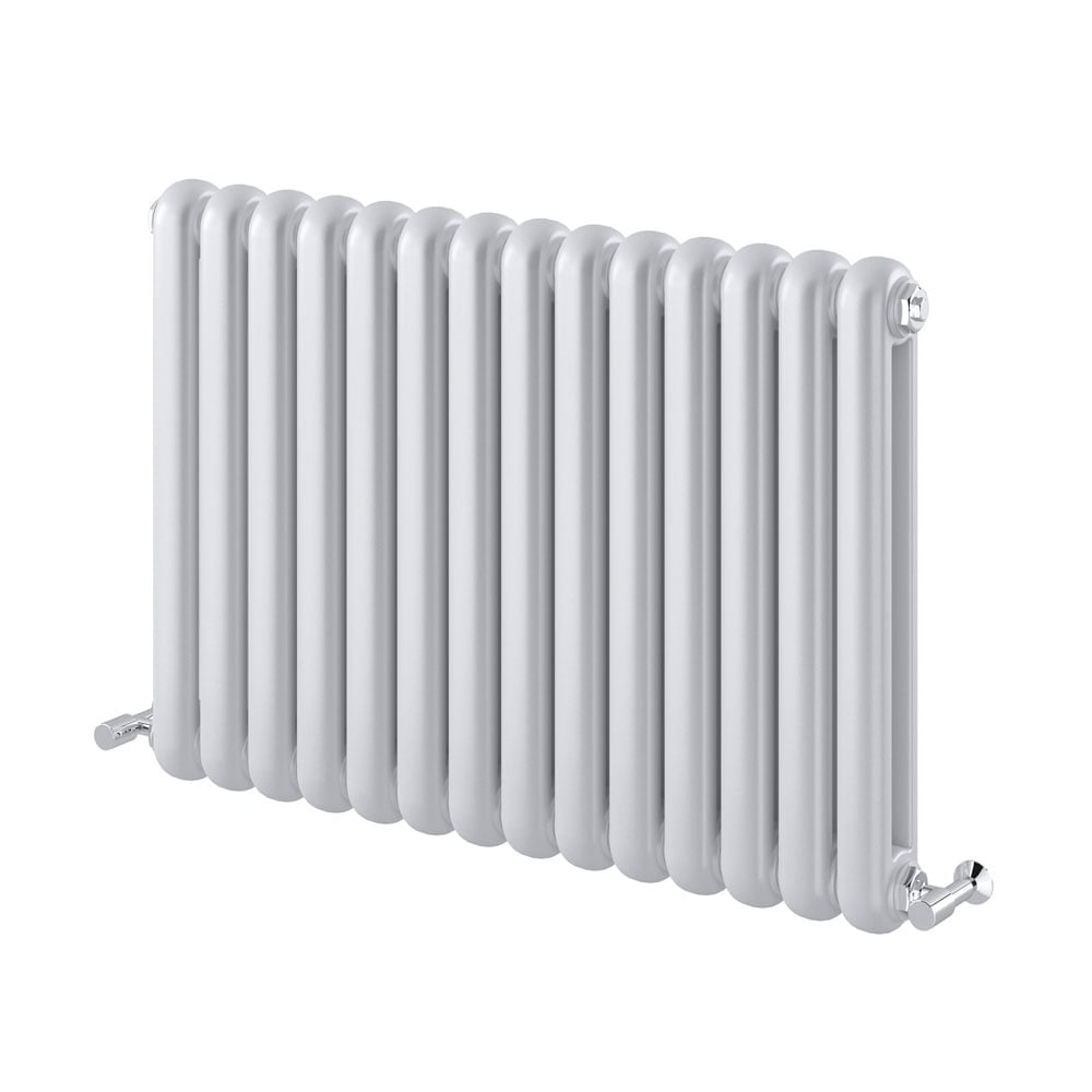 Etam White Horizontal Column Radiator 600x860mm