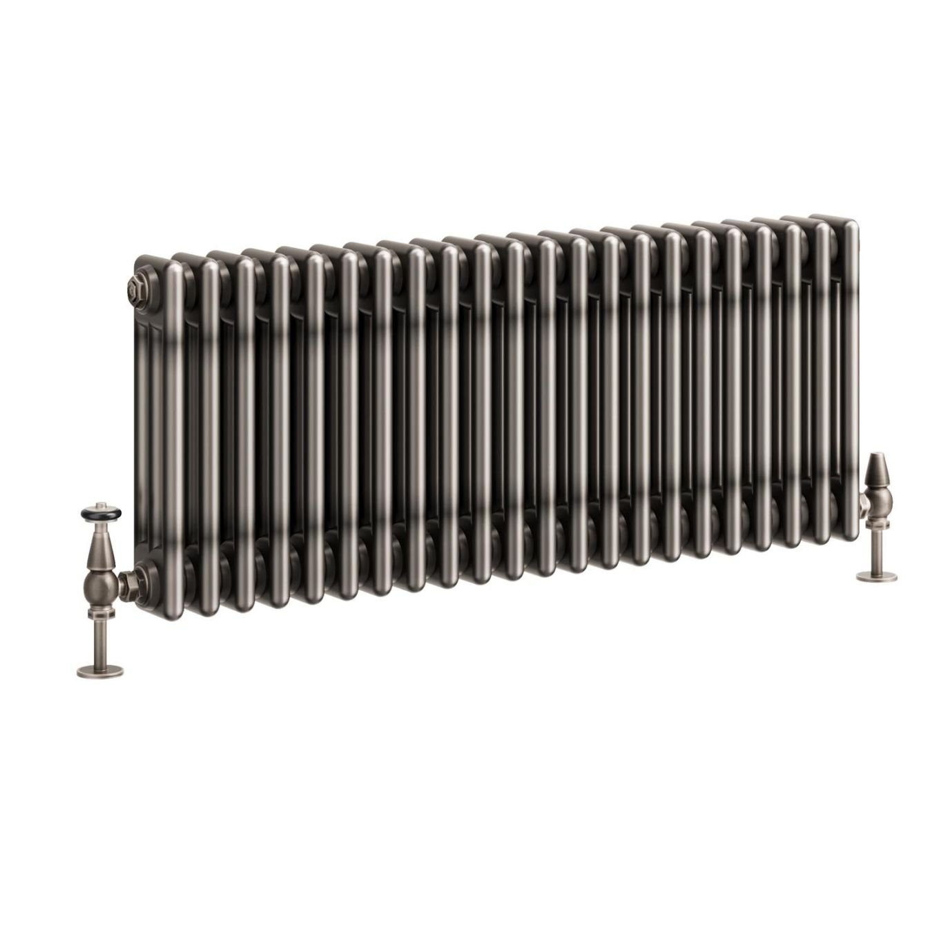 Clement Raw Metal Triple Horizontal Column Radiator 400x1010mm
