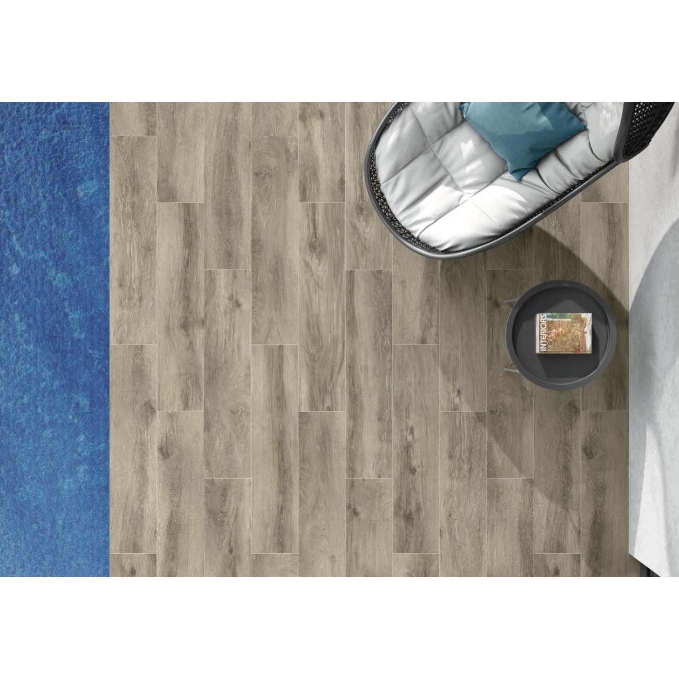 Forest Olivo Wood Effect Matt Porcelain Tile 250x1000mm