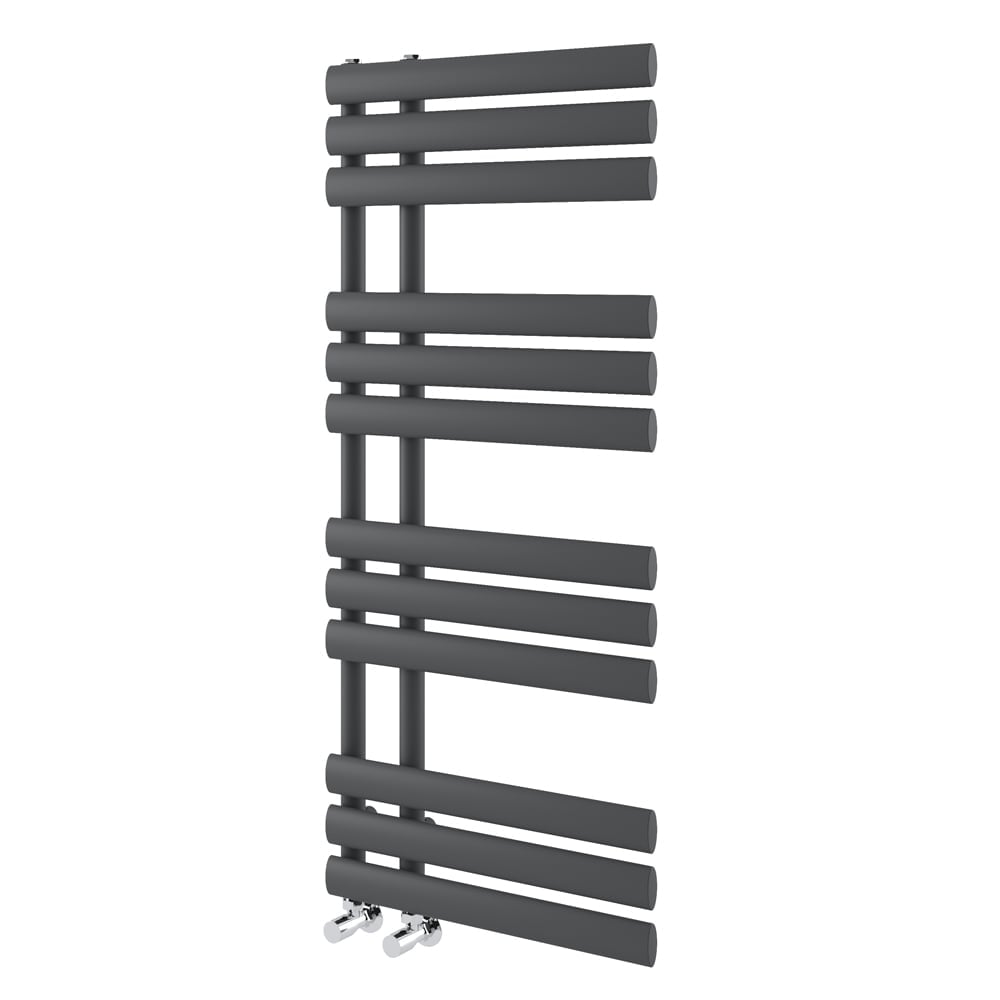 Rayner Grey Designer Heated Towel Rail 1130x500mm