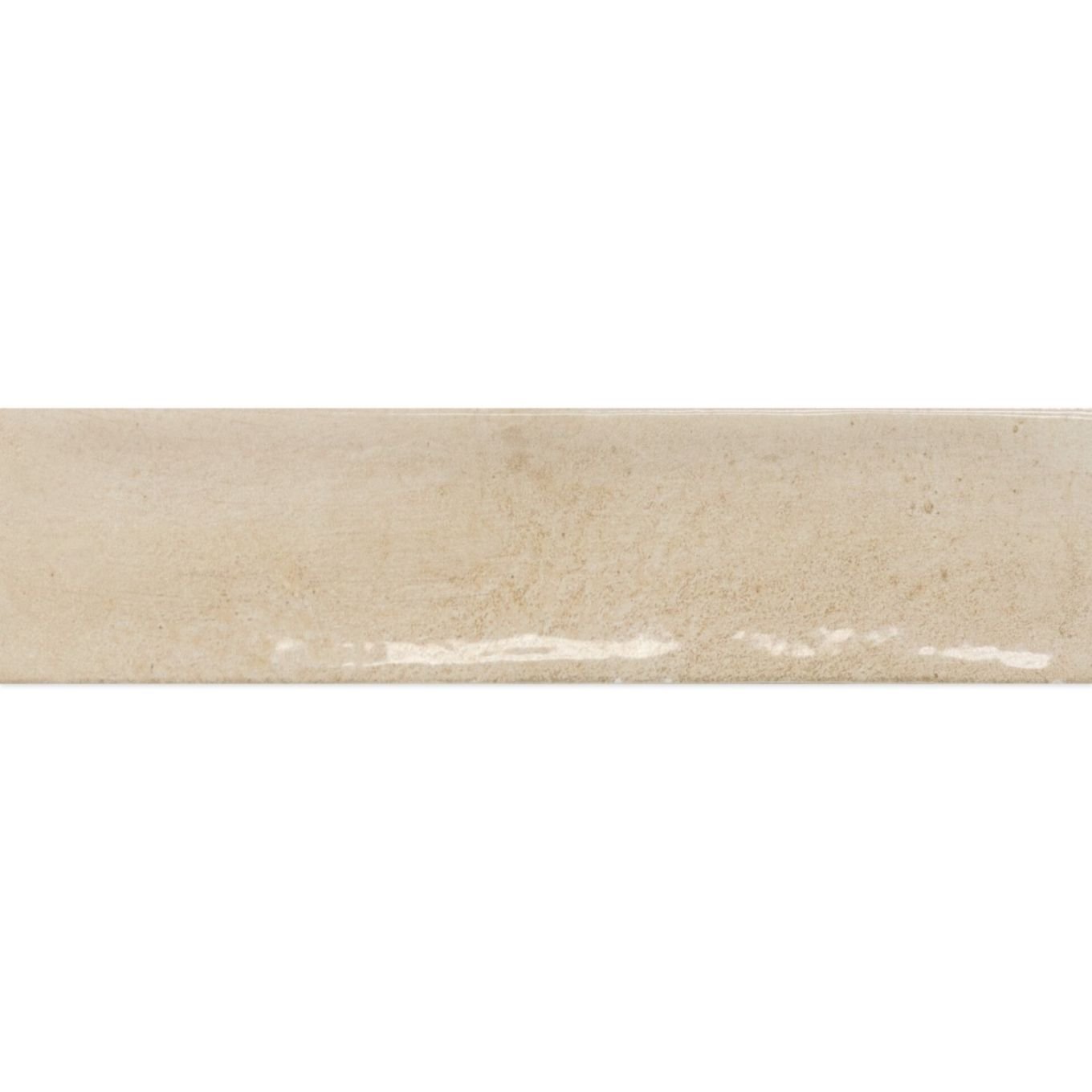 Babylon Brown Gloss Ceramic Brick Tile 246x60mm