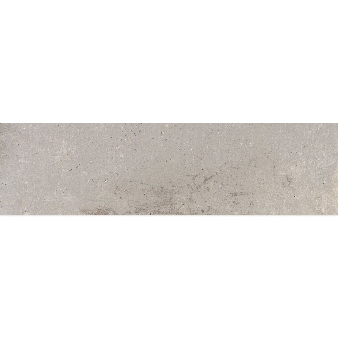 Terraza Grey Terracotta Matt Porcelain Brick Tile 280x70mm