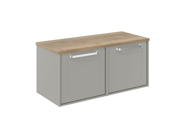 Infinity 1000 Framed Unit with Windsor Oak Worktop