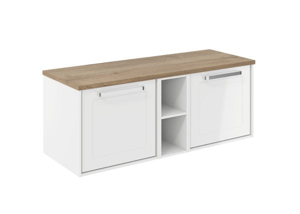 Infinity 1200 Framed Unit with Windsor Oak Worktop