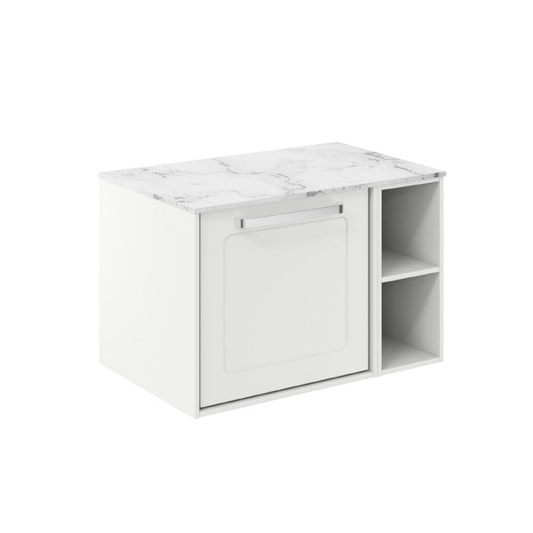 Infinity 700 Framed Unit with Carrara Marble Worktop