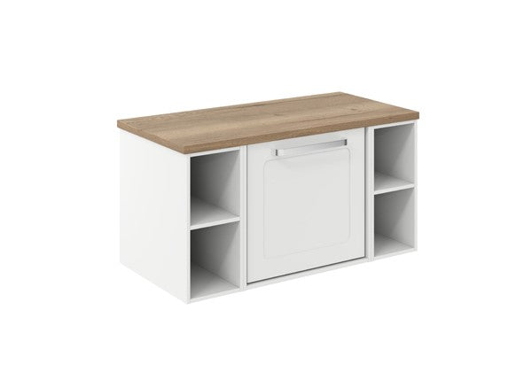 Infinity 900 Framed Unit with Windsor Oak Worktop