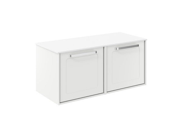 Infinity 1000 Framed Unit with Polar White Worktop