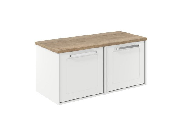 Infinity 1000 Framed Unit with Windsor Oak Worktop