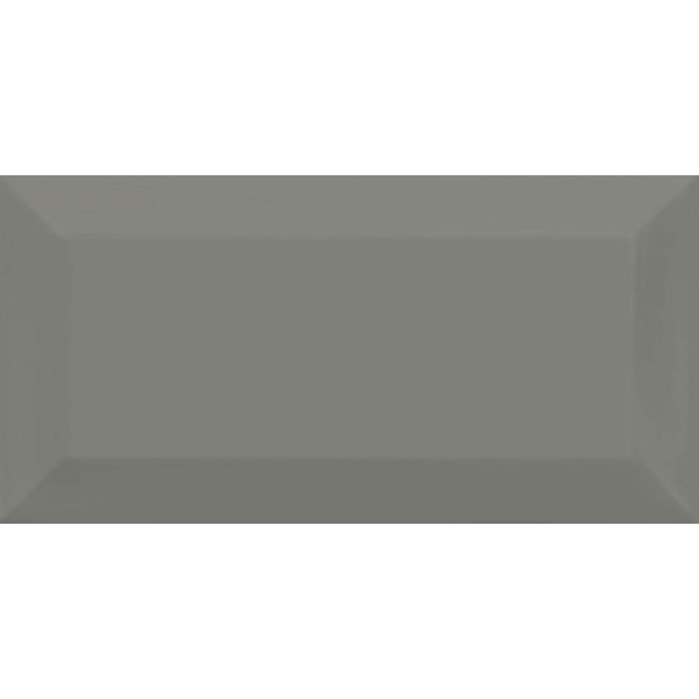 Metro Dark Grey Ceramic Brick Tile 100x200mm
