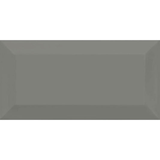 Metro Dark Grey Ceramic Brick Tile 100x200mm