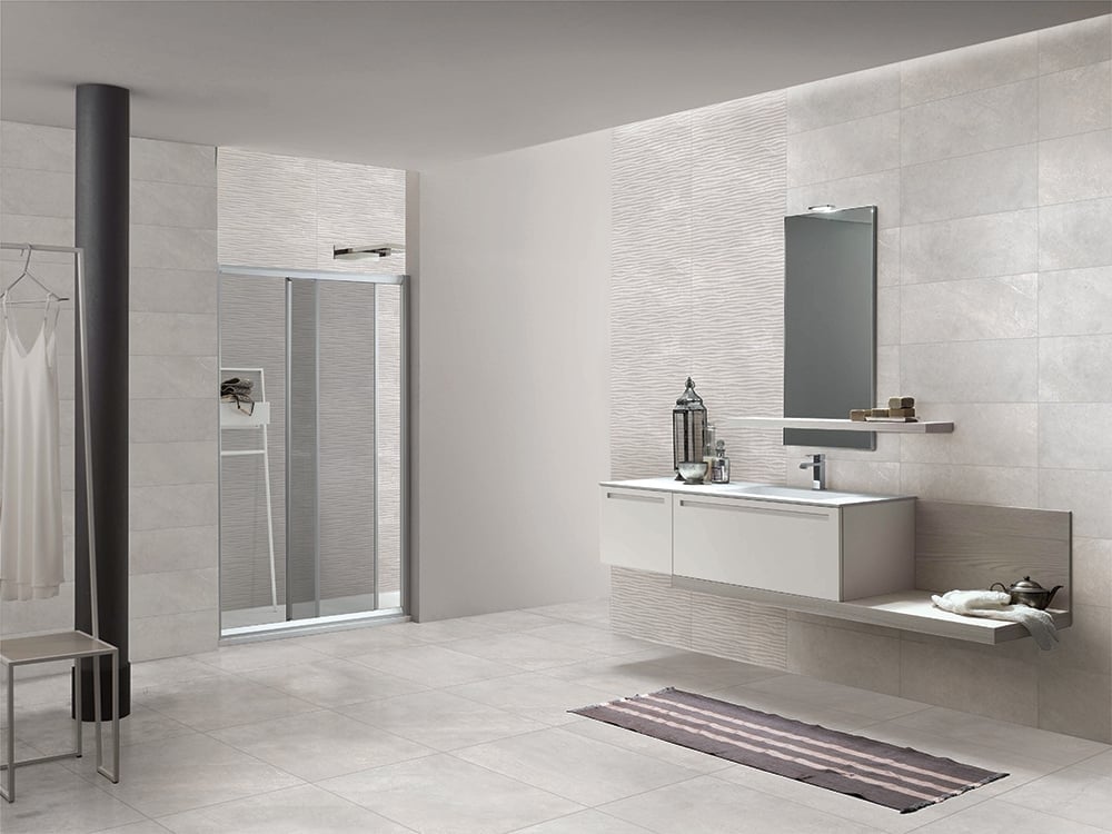Gerico Grey Gloss Ceramic Tile 200x600mm