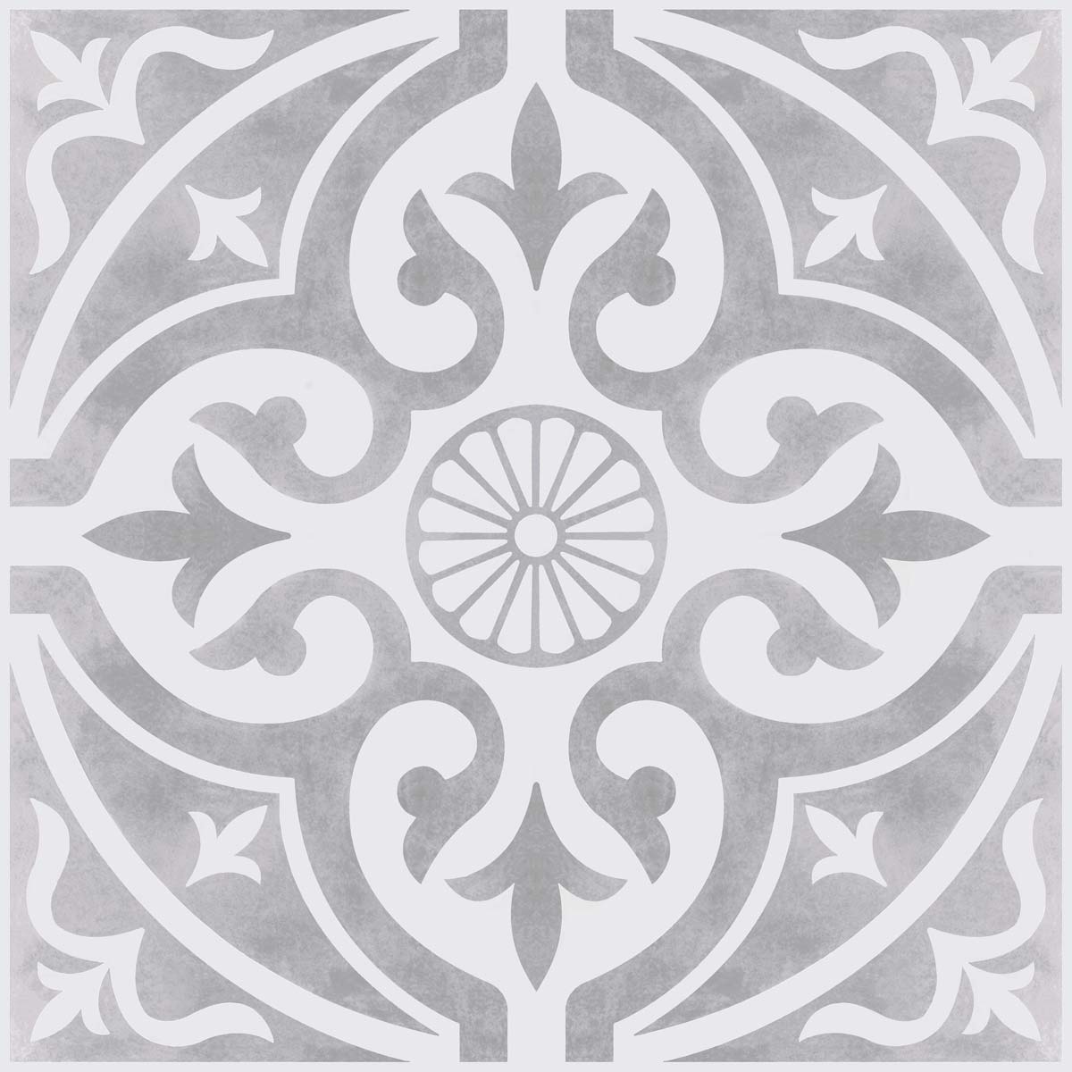 Dorchester Silver Matt Porcelain Tile 330x330mm