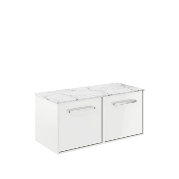 Infinity 1000 Unit with Carrara Marble Worktop