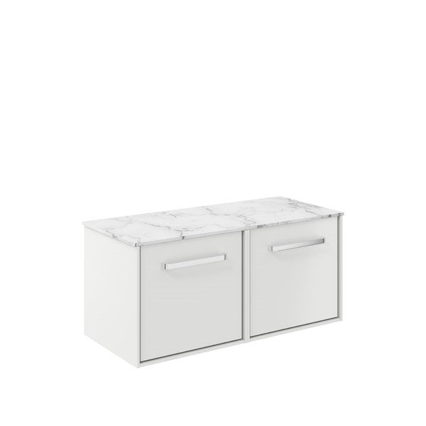 Infinity 1000 Unit with Carrara Marble Worktop