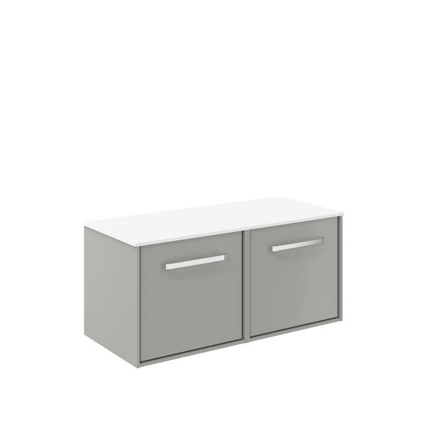 Infinity 1000 Unit with Polar White Worktop